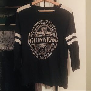 Women’s 3/4 sleeve Guinness tee shirt